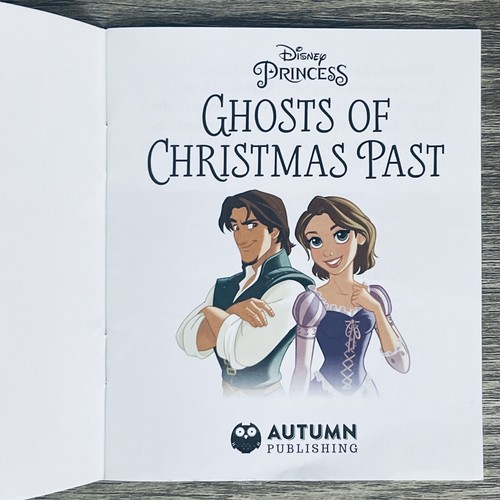 "Mini libro de princesas Disney Fantasmas de Navidad pasado otoño 4-5/8"" x 3-7/8""" - Imagen 3 de 4