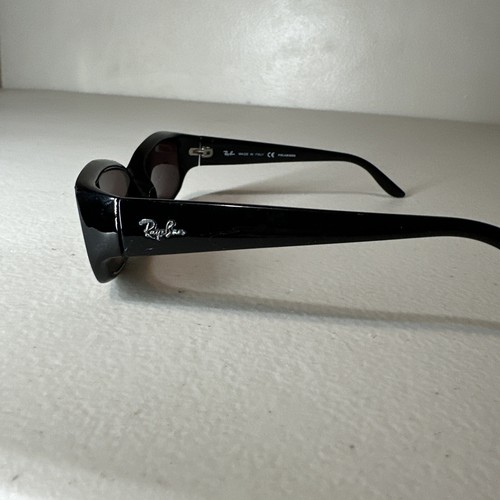 Ray-Ban RB 4055 601/58 Polished Black Sunglasses FRAMES ONLY Italy - Picture 4 of 12