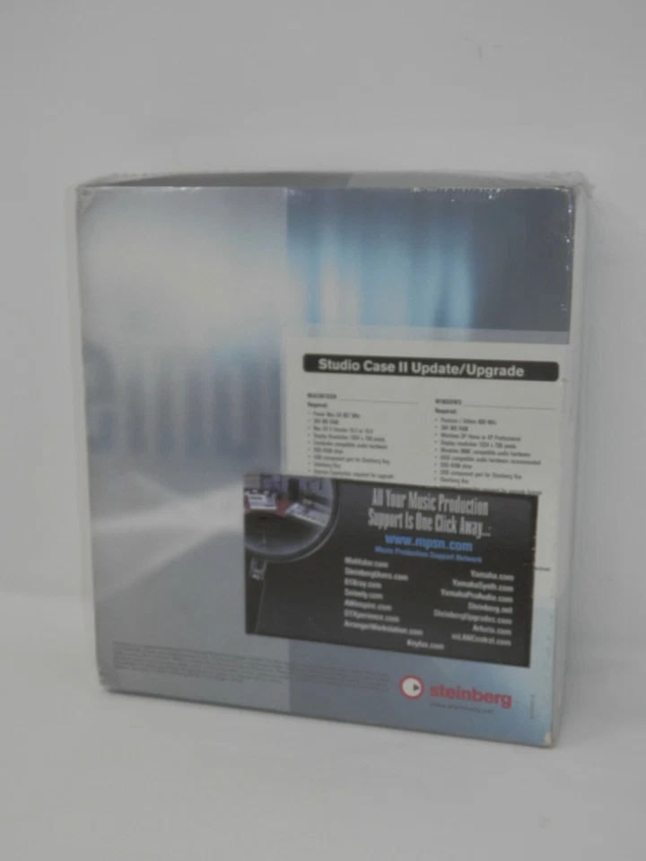 Steinberg Studio Case II Update / Upgrade - Music Production WIN MAC 2005 SEALED - Image 3 of 4