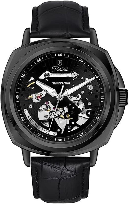 Parlent Watch Charleston Black Men's Analogue Automatic Watch