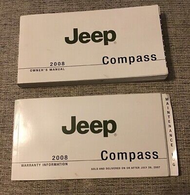 2008 Jeep Compass Owners Manual OEM Free Shipping | eBay