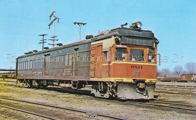 Burlington Railroad (CB&Q) Doodlebug Dieseltriebwagen Nr. 9841 7 x 11 Foto