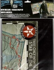 Deadlands Noir New Orleans/Hexaco Map of Nort...