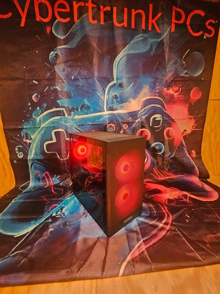 Custom Gaming Desktop PC i7 GTX 660 16gb RAM 256gb SSD 1tb HDD WIFI Bluetooth - Image 2 of 4