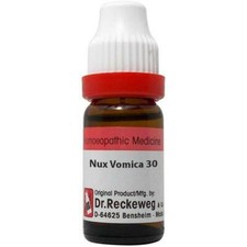 Dr Reckeweg Nux Vomica 30 CH 11ml - Uncontrollable Anger and Irritability
