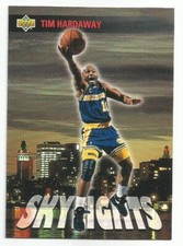 TIM HARDAWAY 1993-94 UPPER DECK SKYLIGHTS CARD NM-MT CONDITION