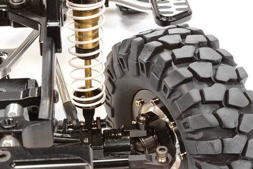 Billet Machined 1/10 Twin Motor Trail Roller 4WD Off-Road Scale Crawler ARTR - Picture 3 of 6