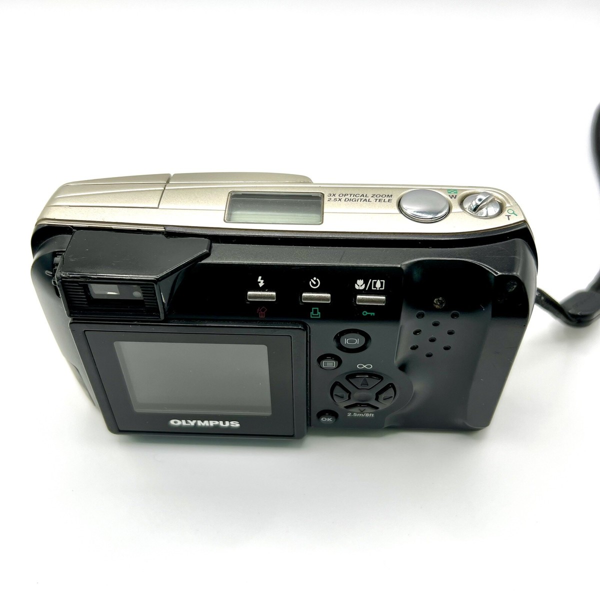 Olympus Camedia D-490 Zoom 2.1 MP Digital Camera- TESTED - WORKING