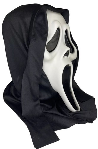 Classic Ghost Face Scream Mask With Shroud - Scream Fun World - Ghost Face Lives - Picture 5 of 5