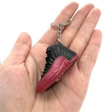 High Quality Jordan 3D Mini Sneaker Keychain Shoe Pair with Box  Bag