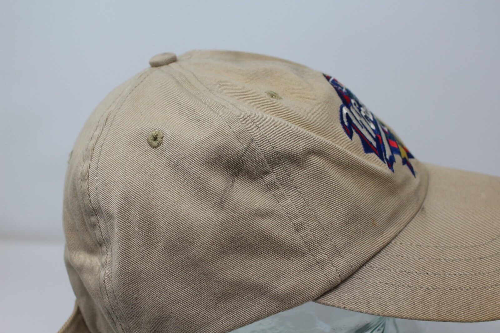 Vintage 1998 MLB World Series Logo 7 Adjustable Strapback Cap Hat