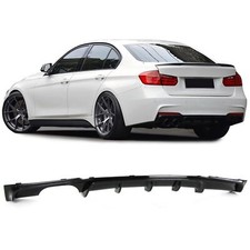 Heckdiffusor Diffusor SCHWARZ GLANZ f�r BMW 3er F30 F31 2011-2019 mit M-Paket
