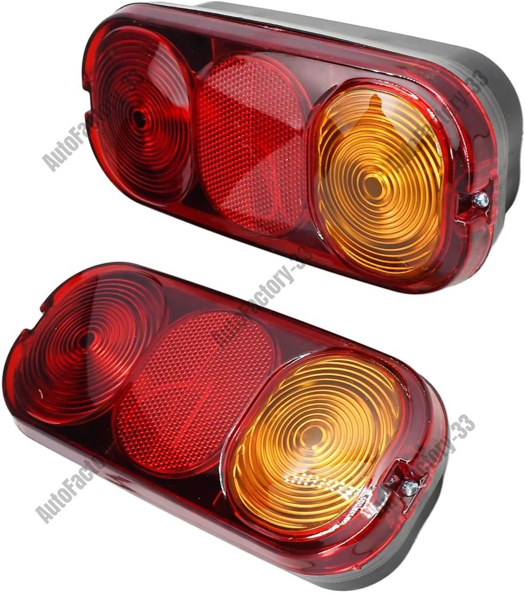 2pcs Rear Light Assy And Lens 700/50018 700/50024 for JCB 2CX 3CX
