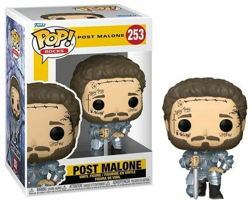 Pop Rocks 253 Knight Post Malone Figurine Funko 20119 Pop Rocks 253 Knight Post Malone Figurine Funko 20119 | Funko Pop | 2 Pop Rocks 253 Knight Post Malone Figurine Funko 20119 | Funko Pop