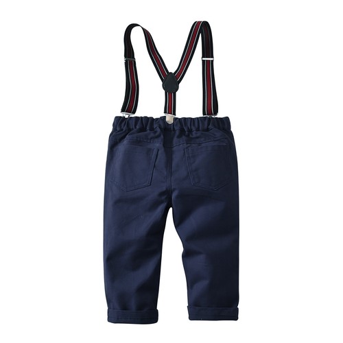 Conjunto de 2 piezas de mono de esmoquin para bebés niños caballeros + pantalones largos de esmoquin - Imagen 12 de 45