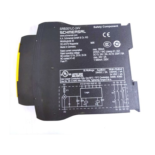 1PC NEW SCHMERSAL SRB301LC/B-R Safety Relay One year warranty - Picture 3 of 6