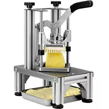 Commercial French Fry Cutter with 4 Blades 1/4″ & 3/8″ Blade Easy Dicer Chopper