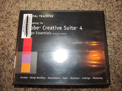 TOTAL TRAINING FOR ADOBE CREATIVE SUITE 4 DESIGN ESSENTIALS Premium Bundle