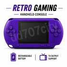 Portable Handheld Gaming Console Rechargeable Retro Gaming System 16 Bit