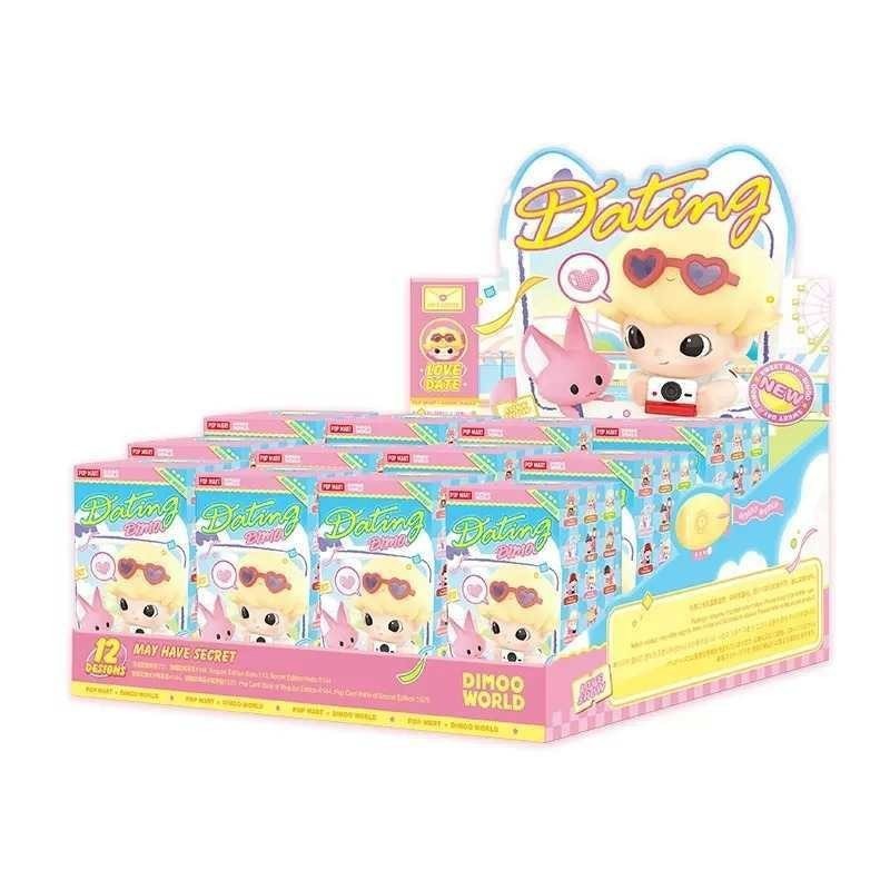 Set Of 12pcs Authentic Dimoo Dating Series Blind Box Figure Art Toy Gift Doll