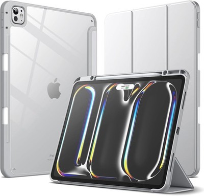 JETech Hülle für iPad Pro 13 Zoll M5/M4 mit Stifthalter, Case Ständer, Halter