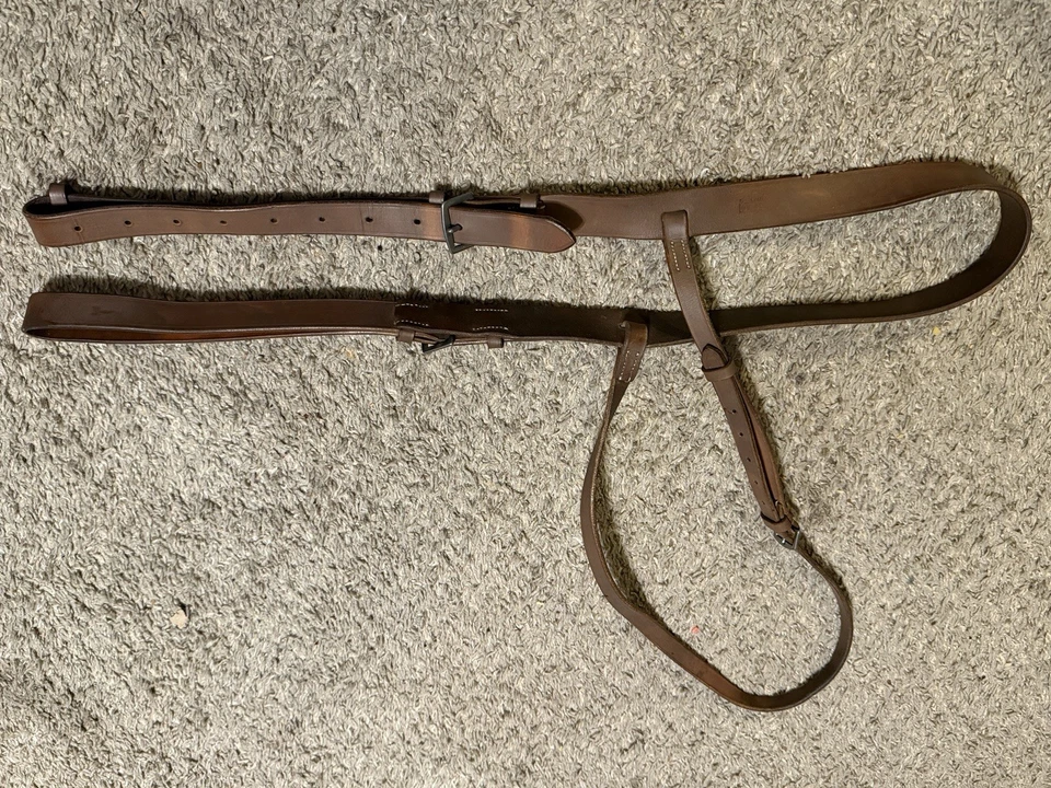 Texas Polo Co Breastcollar Usado en Excelente Condición Polo Tack Jumper Breastcollar Inglés Tack (2) Foto 4 de 4