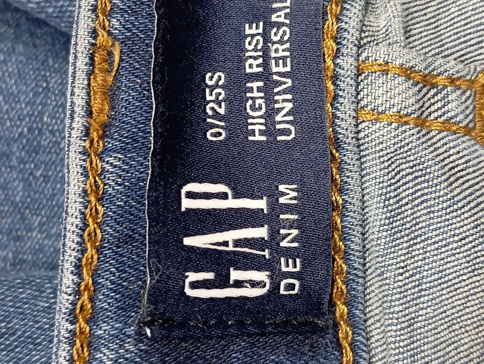 GAP Jeans cigarette Dames Jeans T EU 34 bleu style décontracté - Photo 4/4