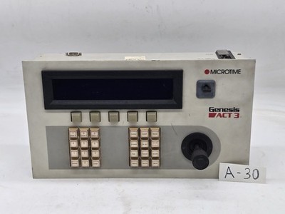 Microtime Genesis ACT 3 Broadcast Video Controller | Industrial Control Panel |