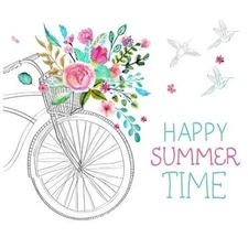 Happy Summer Time: Diary for Girls by Scrap Happy Memories (English) Paperback B