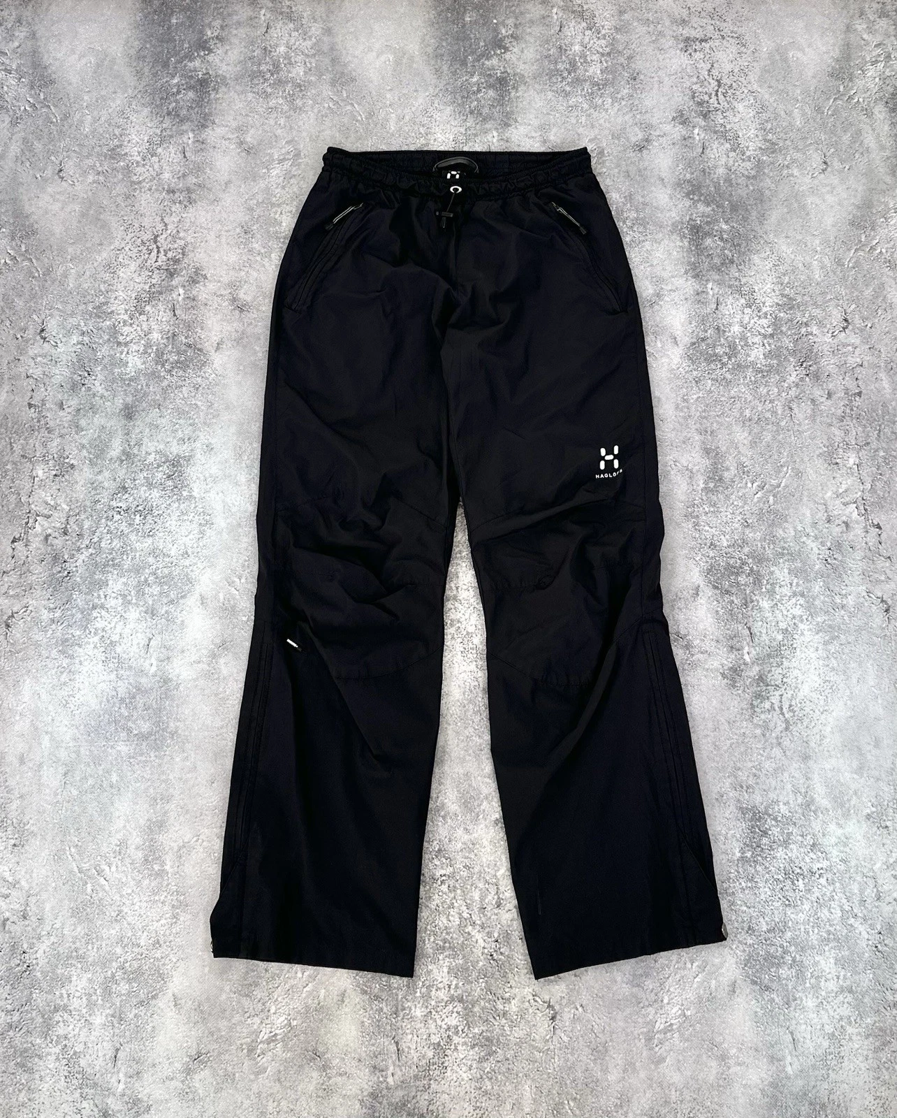 Vintage Haglofs Gorpcore Windstopper Outdoor Shell Hiking Aero Pants Size S