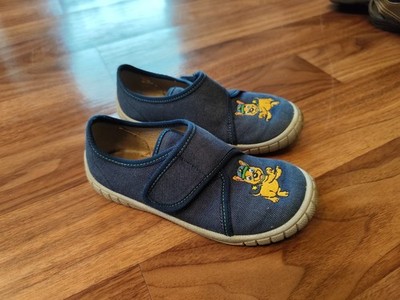 Hausschuhe, Schlappen, Blau Mit Hund, Superfit, Gr. 28