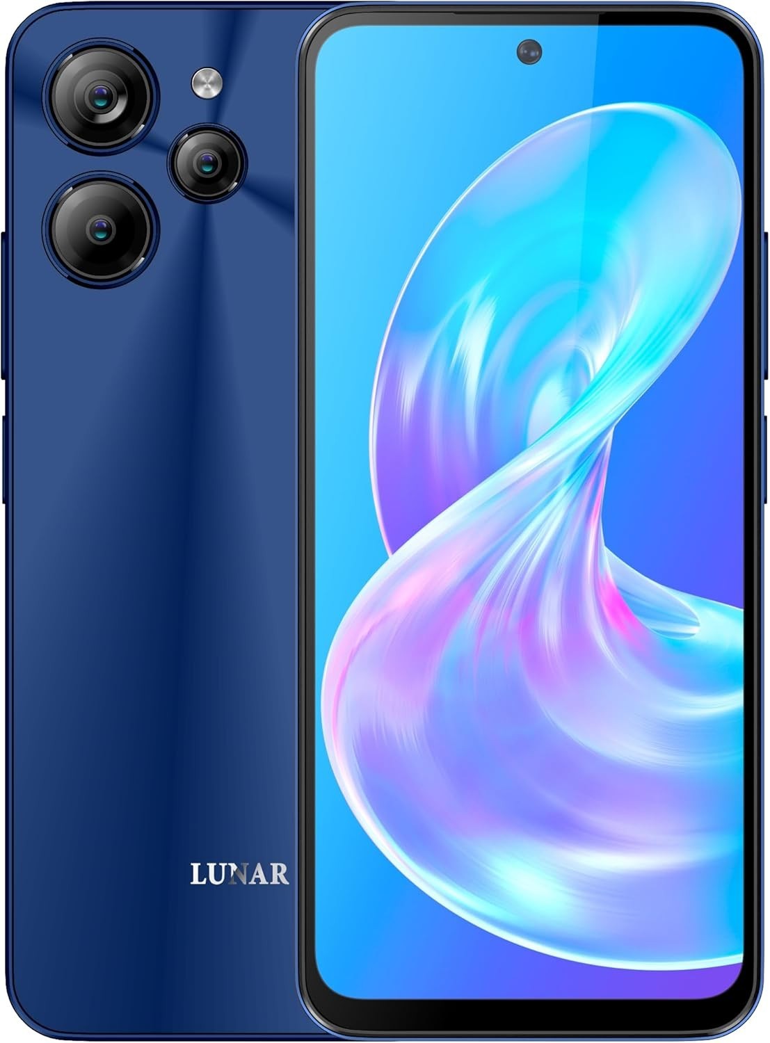 LUNAR Eclipse L1 5G Unlocked Smartphone  128GB 6.79" FHD+ Android 14 Aura Blue