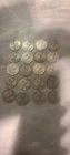 Mixed Walking Liberty Half Dollar Roll 20 Circulated 90% Silver Coins $10 Face