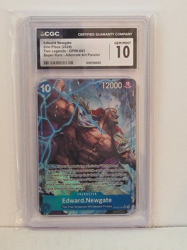 Edward.Newgate (Parallel) graded CGC 10 for sale on eBay