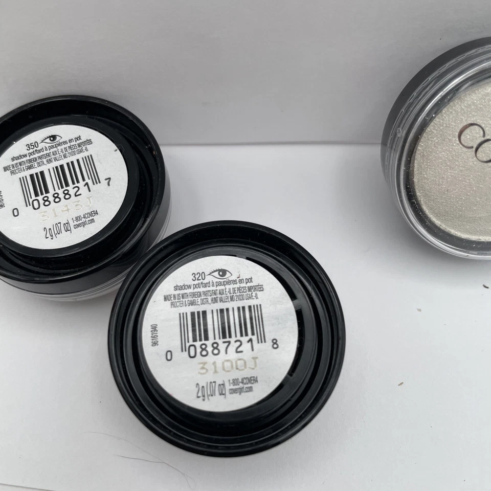 2-CoverGirl-Flamed Out Shadow Pots-Eye Shadow-310 LIME LIGHT-NEW!! - Image 3 of 3