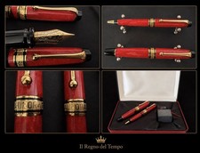 AURORA Optima Red Fountain Pen Limited Number...
