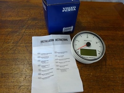 Volvo Penta EVC Drehzahlanzeige LCD 110 mm / 21511176 / 4000 rpm (0219/C)