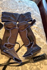 Air Compression Massager with Heat for Foot,Leg,Calf,Thigh and Knee