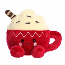 Aurora Festive Palm Pals Cassia Hot Cocoa Plush Stuffed Animal Toy 5" #99409
