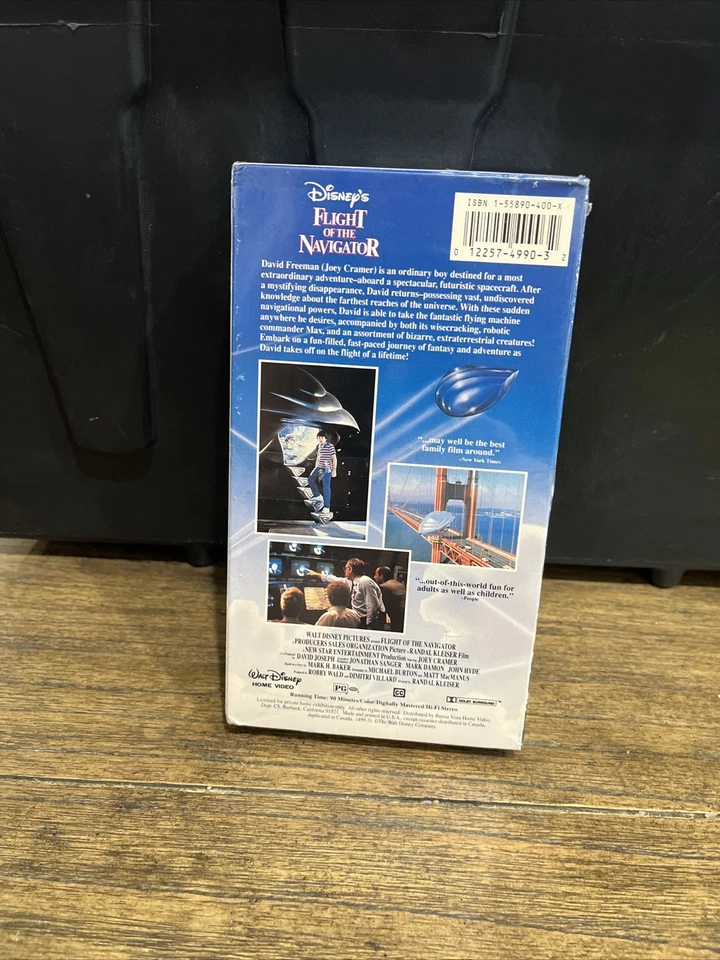 Flight of the Navigator (VHS, 1997 Release) NEW FACTORY SEALED Fast Shipping! - Image 2 of 2