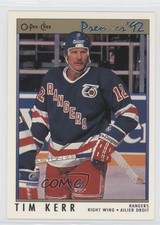1991-92 O-Pee-Chee Premier Tim Kerr #83 1s7