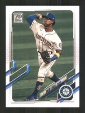2021 Topps #345 Shed Long Seattle Mariners 43187