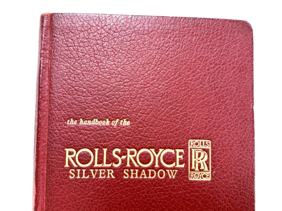 Manual del propietario Rolls-Royce Silver Shadow 1966 EE. UU. 1ª edición TSD2216 Foto 2 de 4