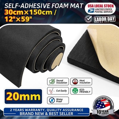 Firewall Sound Deadener Car Engine Hood Heat Shield Insulation Deadening Mat Pad