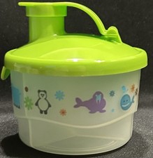 Tupperware Formula Dispenser Kids Baby Feeding Food Storage Animals New