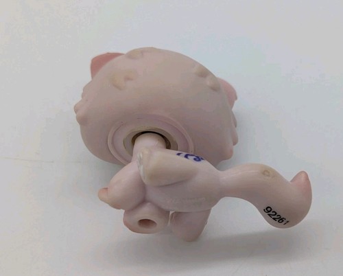 Littlest Pet Shop Shimmer Pink Persian Kitty #1083 Green Eyes - Picture 10 of 12