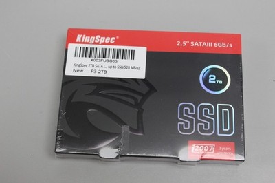 KingSpec P3-2TB 2TB 2.5'' SATAIII 6Gb/s Internal SSD New/Sealed (C32043881)