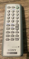 Genuine Sony RMT-CS38A Radio Cassette Remote - WORKS