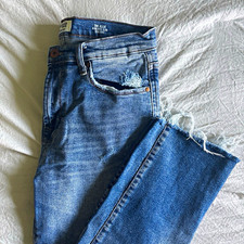 Kensie Jeans VintageLuxe High Rise Slim Strai...