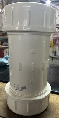 Lasco; 4  PVC Sch80 Moody Union Compression Repair Coupling; 13-1418; New